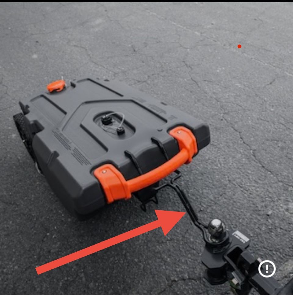 Camco Rhino RV Tote Tank Tow Adapter NEW $20