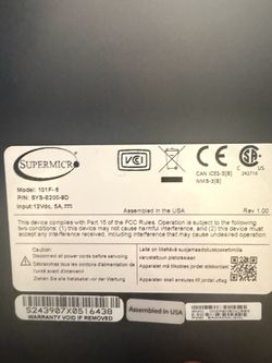 Supermicro SYS-E200-8D Server