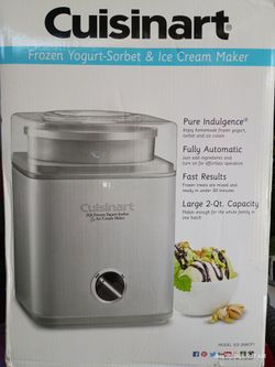 Frozen yogurt and sorbet maker