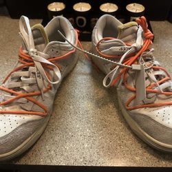 Off White Nike Dunk Lot 11 size 12 