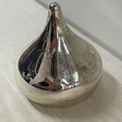 Vintage Jonal Hershey Kiss Silver Plated Paperweight—Made in Great Britain ✅Free shipping 
