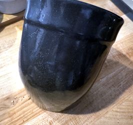 Emile Henry Salt Pig - Charcoal, French Stoneware - $60 New