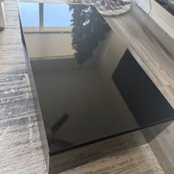 Coffee Table Glossy Black 