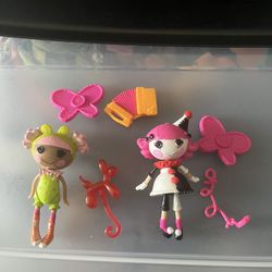 Lalaloopsy Mini Silly Fun House Blossom Flowerpot & Charlotte Charades