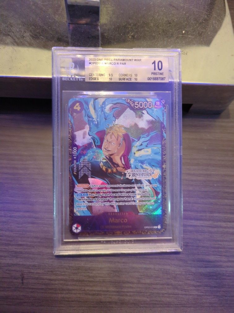 2023 One Piece Paramount War Marco card
