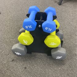 Dumbbell With Rack 