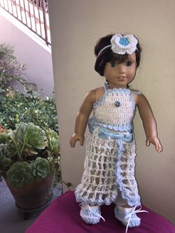 Out fits crochet for American girl doll