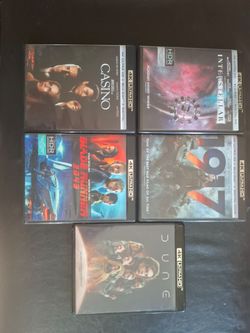 4k UHD Blu-Ray Movie Bundle