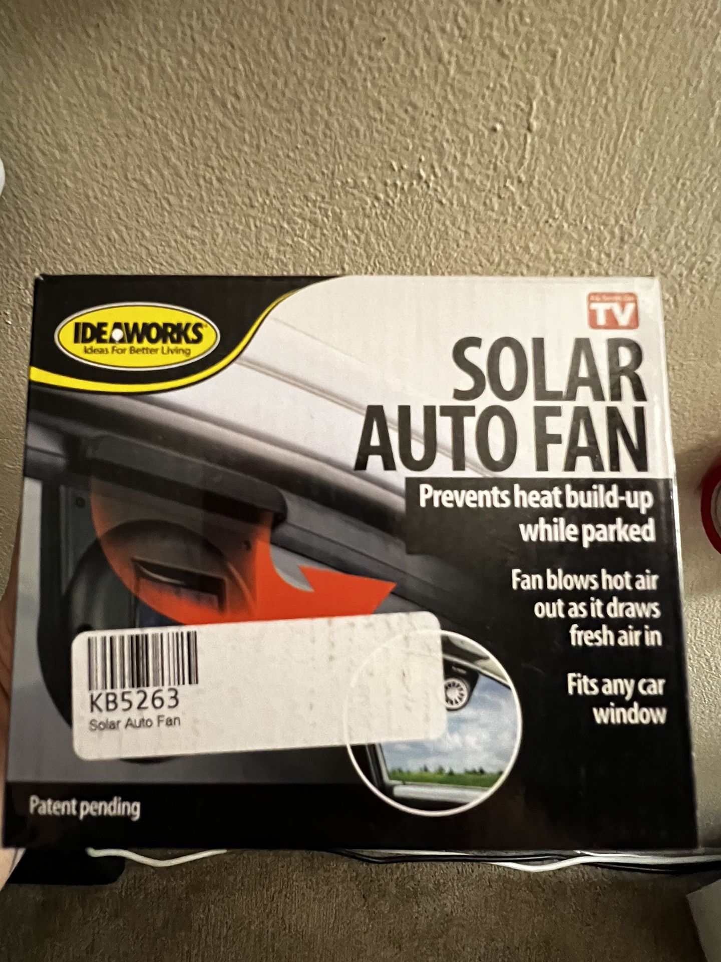 Solar Air Fan