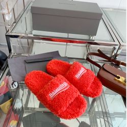 Balenciaga Slide Red Multiple Sizes