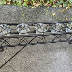 Wrought Iron Candle Holder