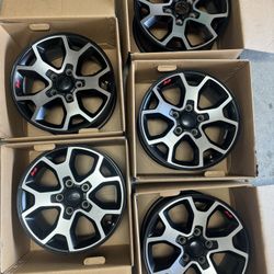 Wheels For Jeep Wrangler And Spare Tire 