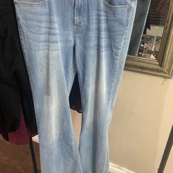 Banana Republic wide-leg jeans Size 10