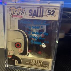 Signed Billy Funko Pop