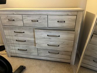 Dresser Gray Wood Finish
