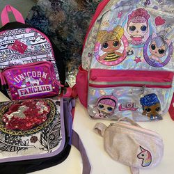 Children’s Fanny Pack/ Purse/ Backpack All One Price