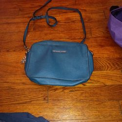 Michael Kors Blue Purse 