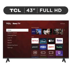 TCL 43” Full HD 1080p TV
