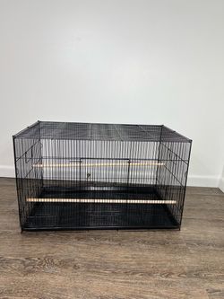 All Living Things  Flight Pet Bird Cage - Wide Design for Small Birds