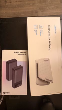 JSAUX Modcase and power bank for ROG ALLY