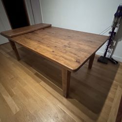 Oversized Wood Dining Table