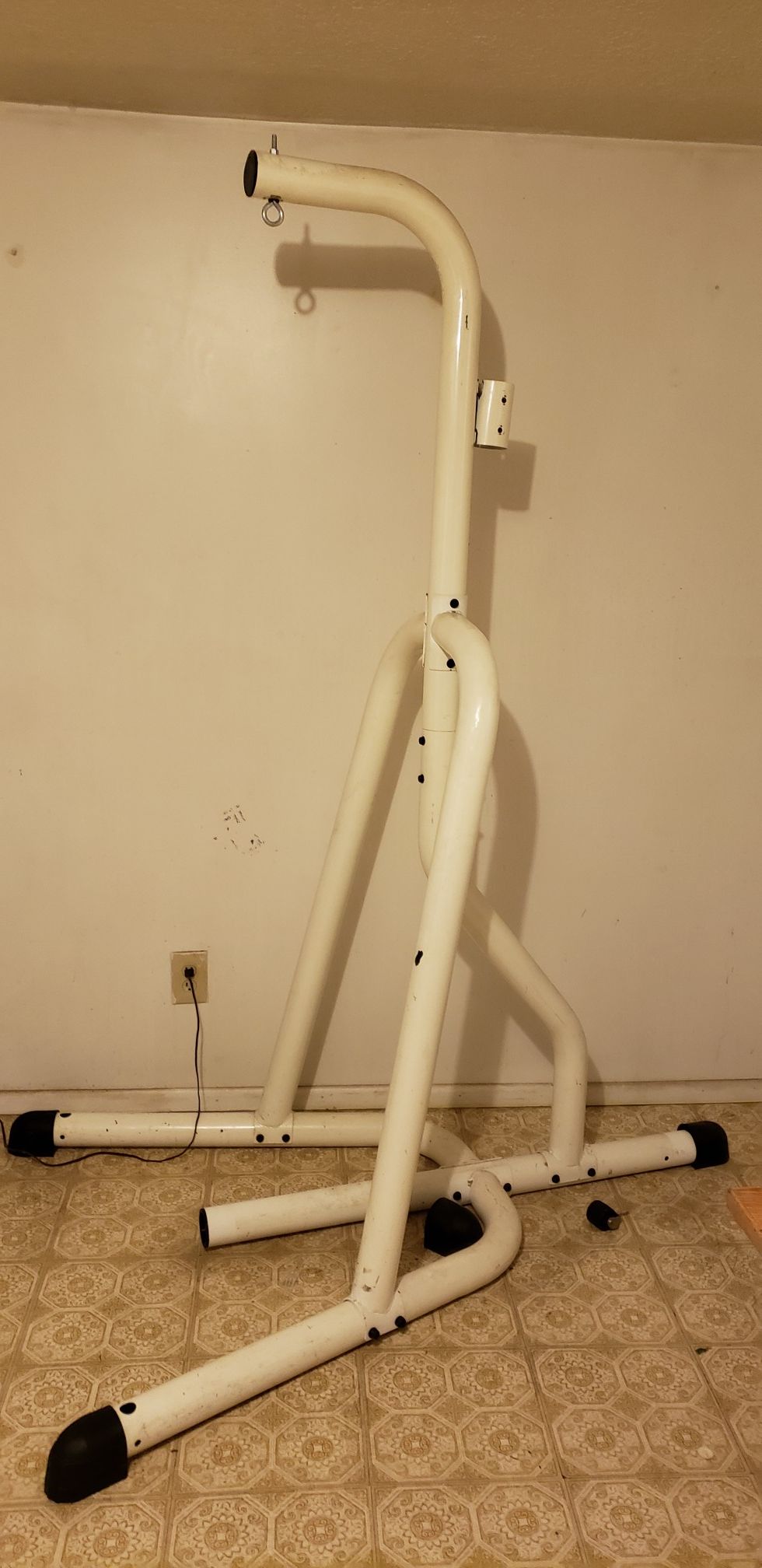 Punching bag stand