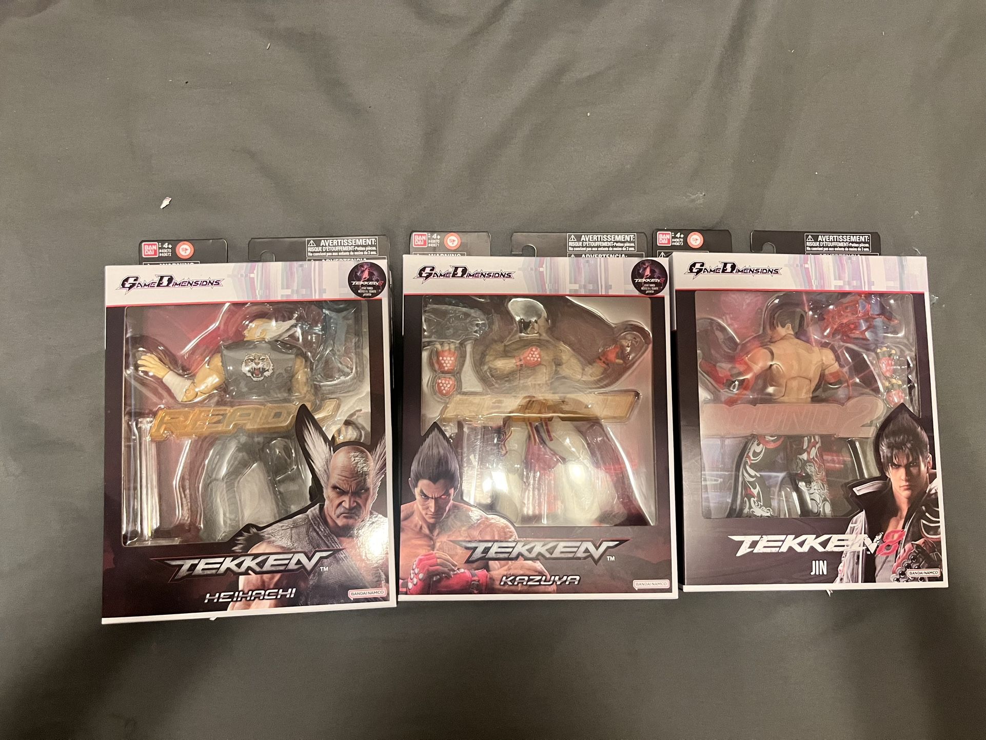 Game Dimensions Tekken Figure Lot