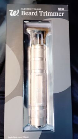 Walgreens Electric T-Blade Beard Trimmer