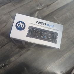 NEO 4v2 4 Channel Class D Range Amplifier 1250 Watts 