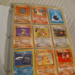Pokemon cards and marvel comics