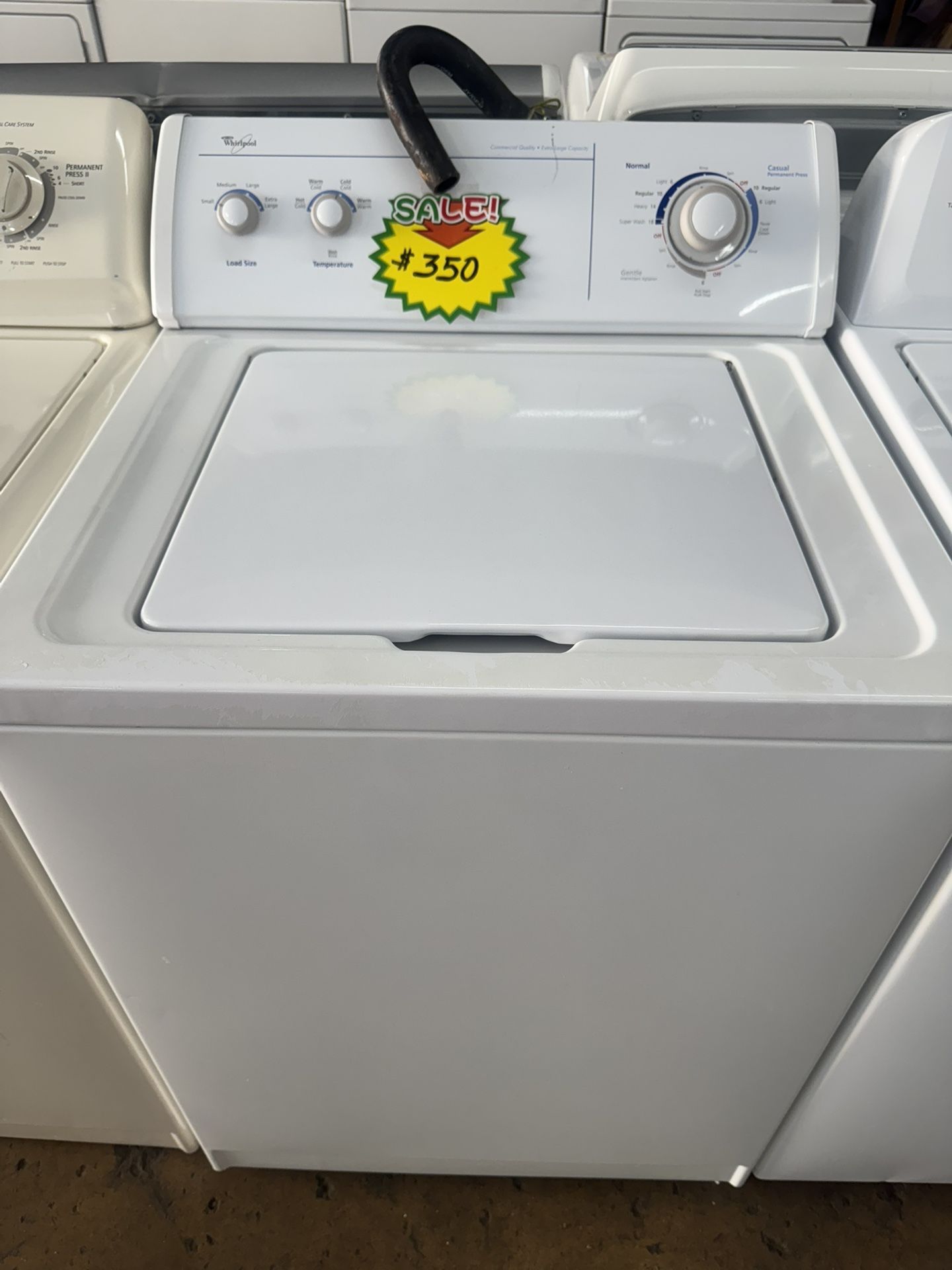 USED WHIRLPOOL TOP LOAD WASHER