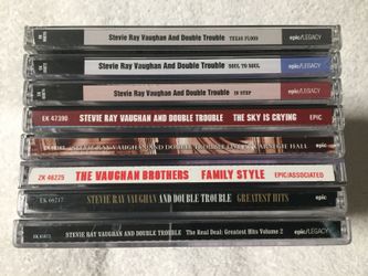 STEVIE RAY VAUGHAN CD LOT