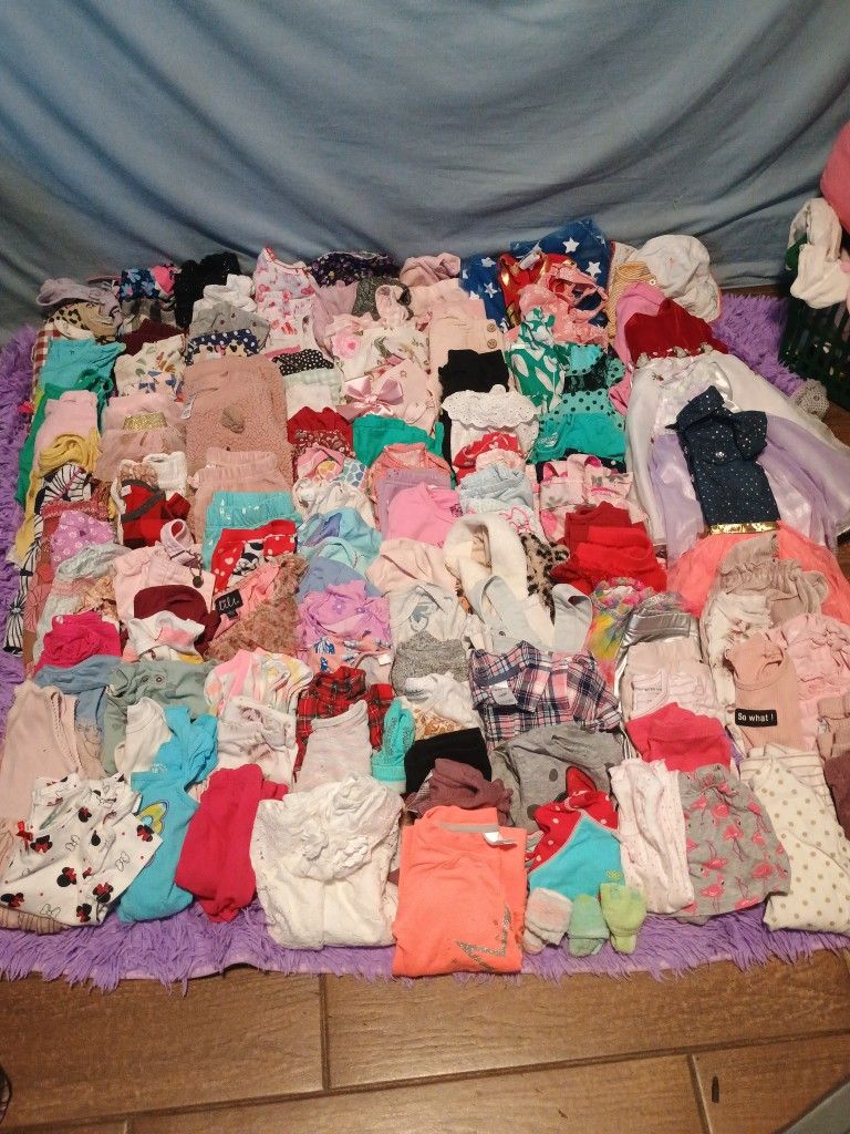 Baby Girl Clothing Lot