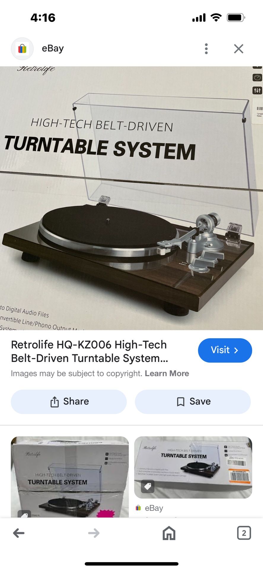 Turntable System