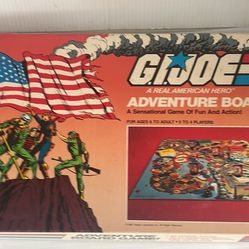 GI Joe A Real American Hero Adventure Board Game 1982 *