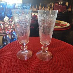 4 Morga Town Milan Vintage Goblets