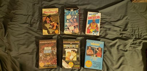 1980s WWF VHS Tape Lot