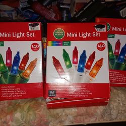 Cajas de foquitos Navideños