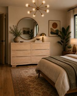 White oak dresser