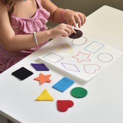 Montessori Hands On Sensory Felt Activity Set 