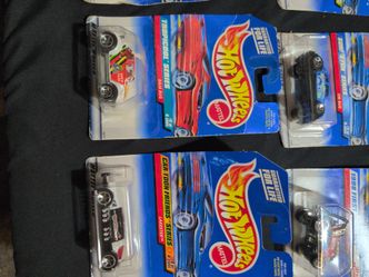 16 hot wheels and 1 matchbox cars 90's
