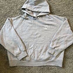 PINK light pink hoodie Large