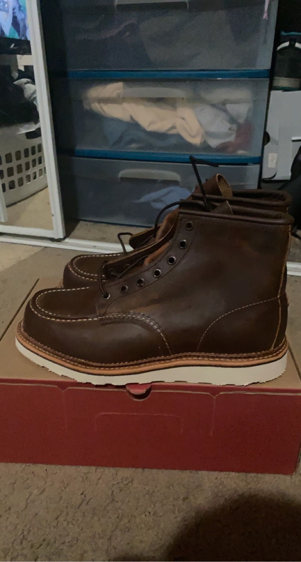 Red Wing 1907 Moc Toe Boots