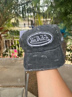 Von Dutch Distressed Denim hat