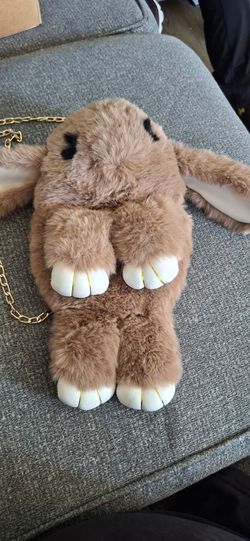 Brown rabbit bag