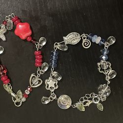 Blue & Red Bracelet 