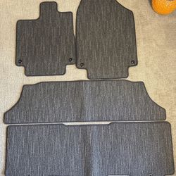 Honda Odyssey 2018-2025 Car Mats Charcoal