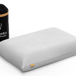 Travel and Camping Pillow - Compressible Medium Firm Memory Foam