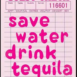 Tequila Canvas Poster
