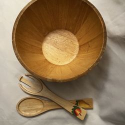 Wooden Salad Bowl 